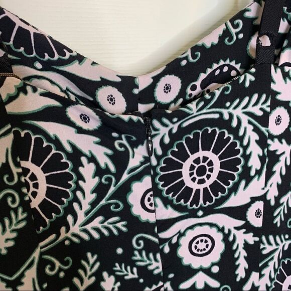 New York & Company X Eva Mendes Size Small Black, White, Green Maxi Dress - Picture 5 of 13